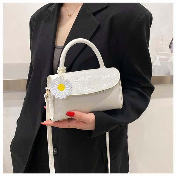 Crocodile pattern small bag new simple single shoulder bag - Picture 11 of 12